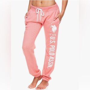 U.S. Polo Assn. Pink Sweatpants